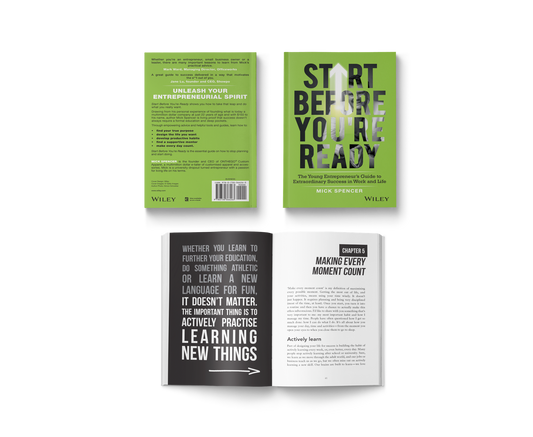 Signed Copy - Start Before You're Ready Book